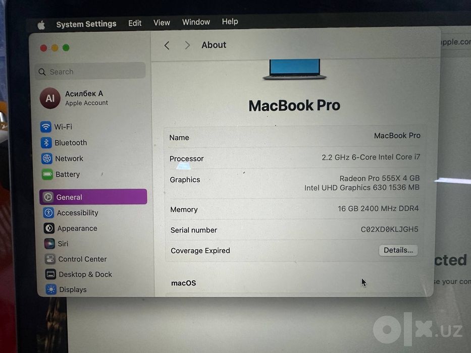 Makbook pro, 16 512gb