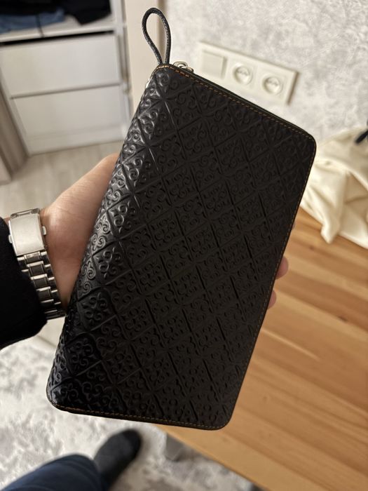 Портмоне клатч натуральная кожа