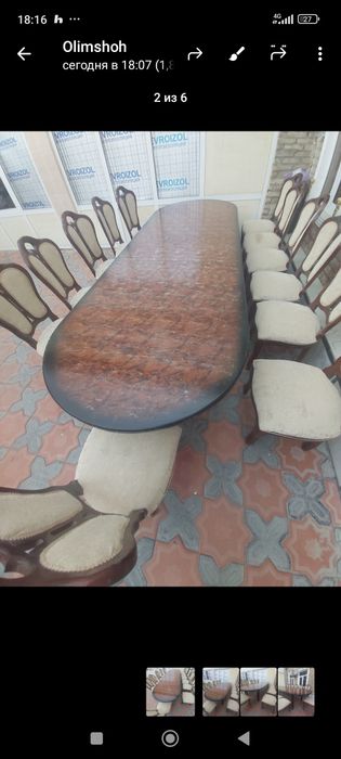 Стол стулья гастевой