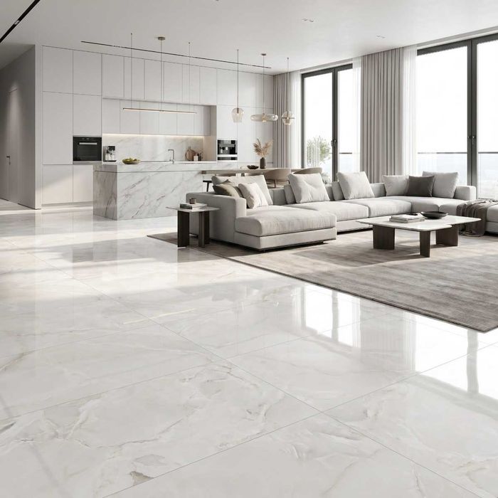 Gresie rectificata Itaka White F P 600X1200X8 R Full Lappato 1L