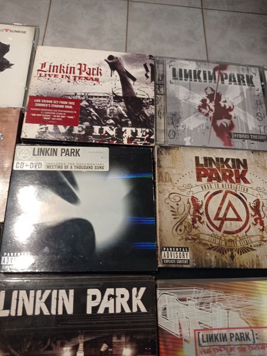 Lot dvd și cd Linkin Park originale