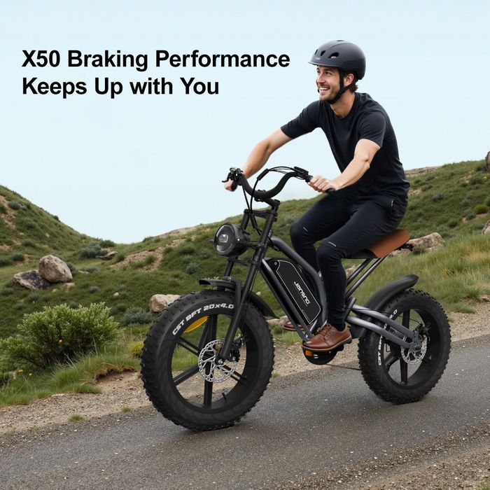 Нов! Електрически велосипед  Jansno X50