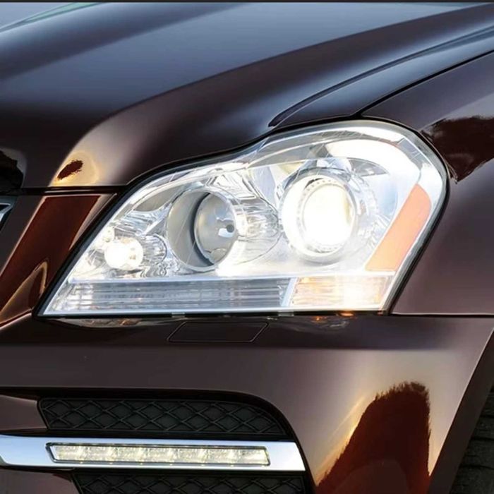 Стъкла за фарове на Mercedes GL X164 (2006-2012), стъкло фар мерцедес