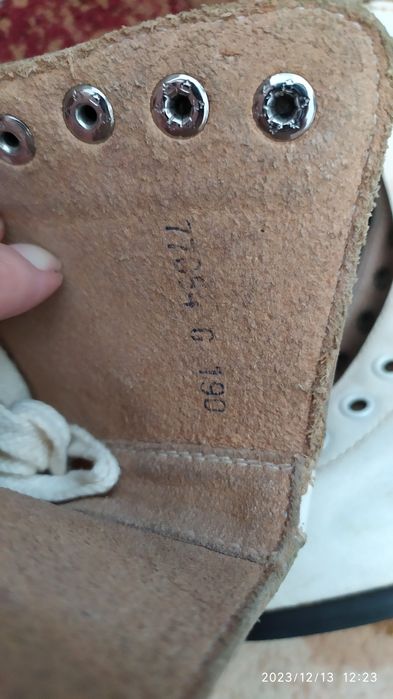 Ботинки для фигурных коньков детские