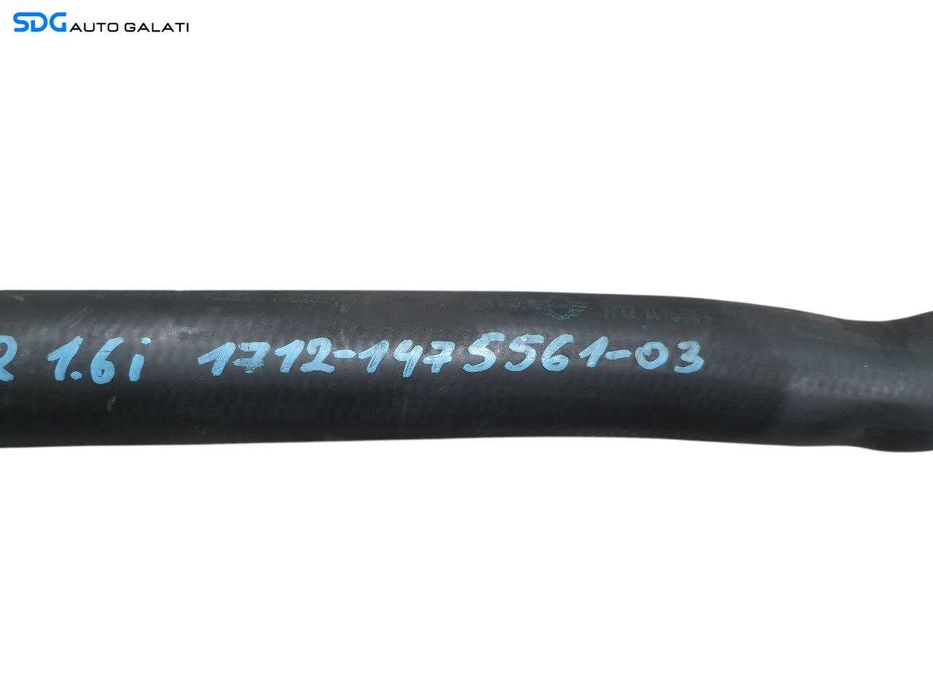 Furtun Apa Antigel Radiator Mini Cooper R50 R53 1.6 Benzina 2001 - 2006 Cod 1475561 1712147556103 [N2626]
