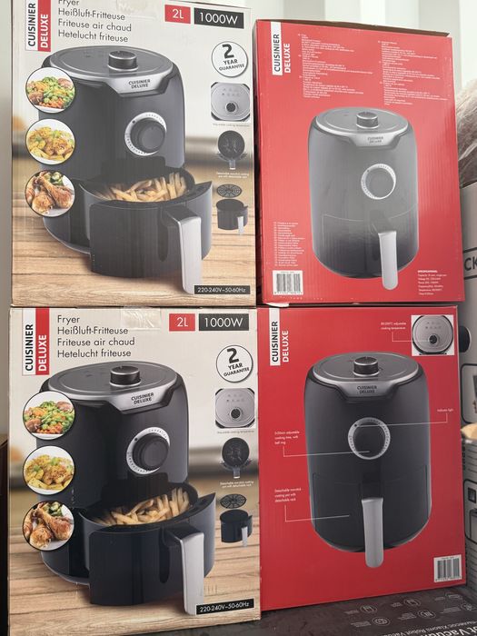 Фритюрник Air fryer Cuisinier Deluxe 2L
