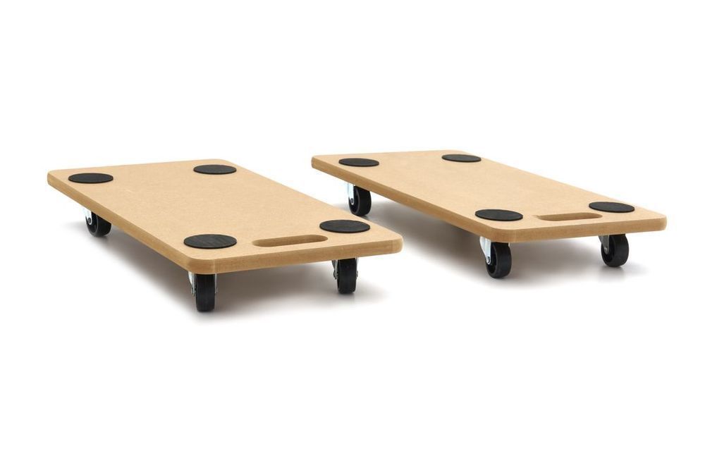 Set 2 carucioare platforme de transport universal 2 x 200kg 580 x 300m