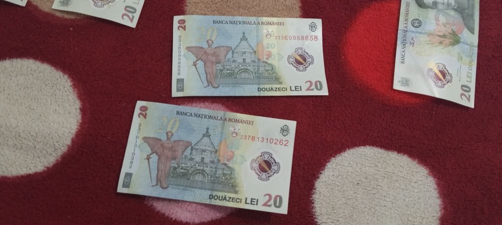 Bancnote de 20 RON impecabile