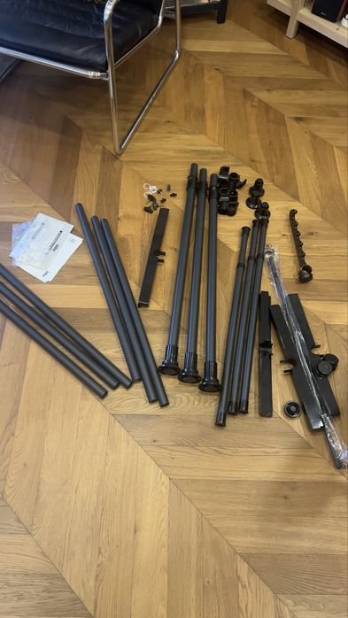 Sistem dressing telescopic SoBuy FRG34-II-SCH