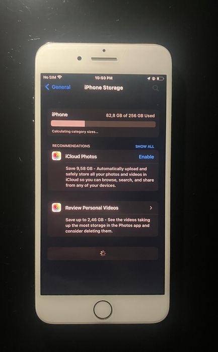 iPhone 7 Plus 256Gb stocare, baterie 100%