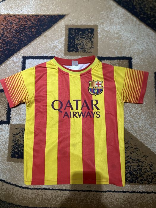 Tricou fotbal Barcelona Copii