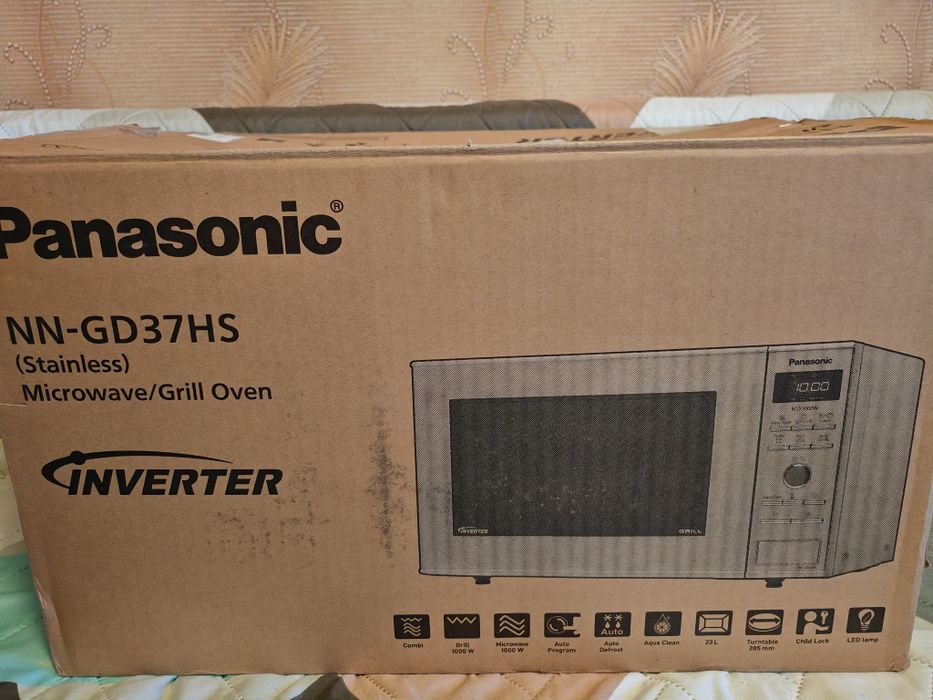 Panasonic 1000W 23L  Инверторна Микровълнова Фурна