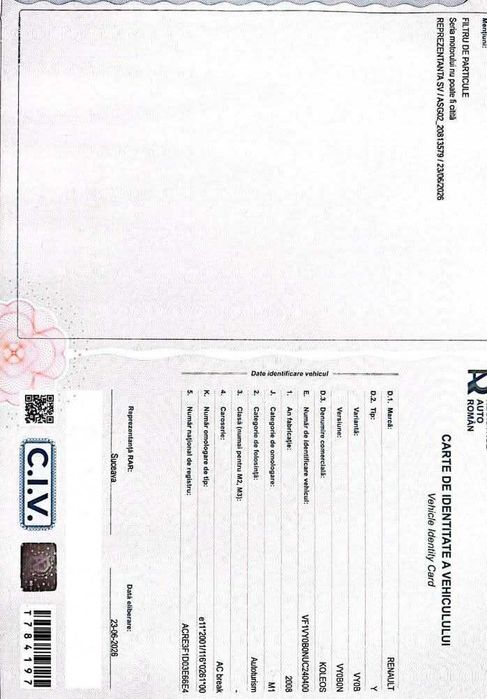Vand autoturism Renault Koleus