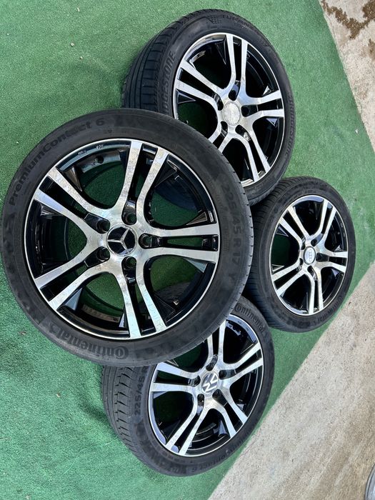 5x112 17 за vw audi mercedes със летни гуми 225 45 17
