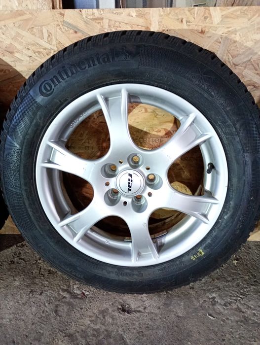 SUBARU джанти със нови зимни гуми 195/65/16 6,5J ET45 5x100 DOT 2618