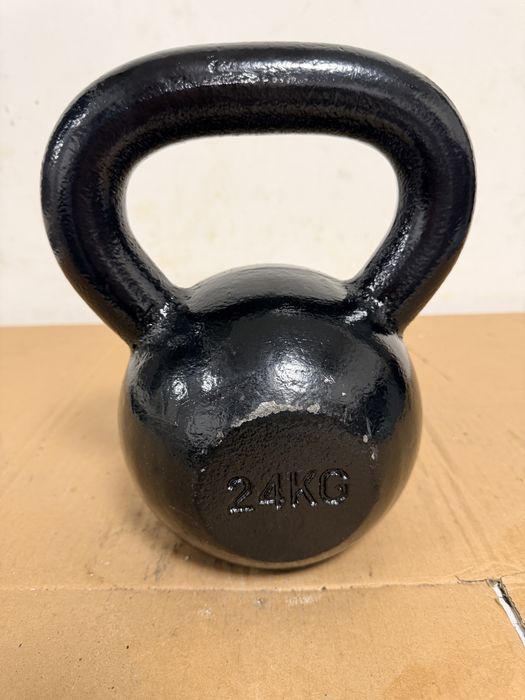 Kettlebell Germany 24 kg fier pret 300lei predare in Bucuresti Sector 4