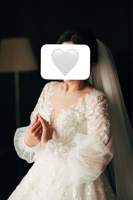 Продам шикарное свадебное платье