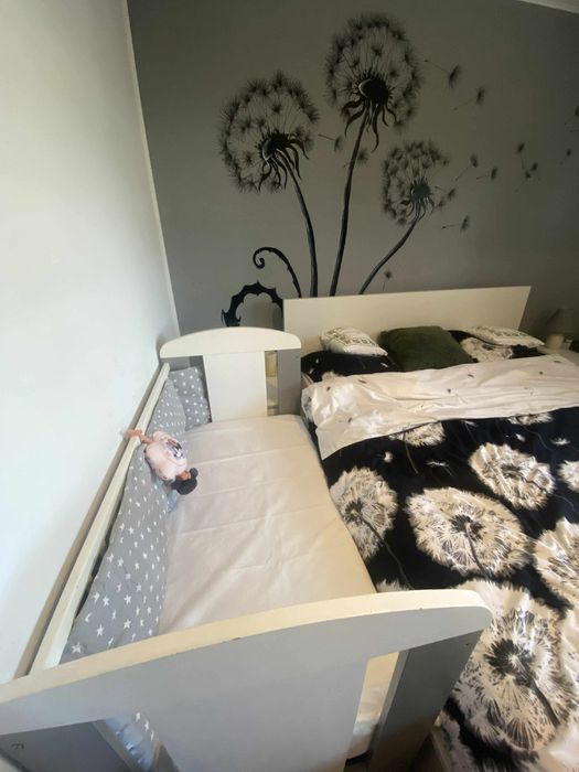 Pătuț bebe și saltea