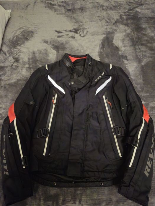Мотоциклетно яке Rev'it, плат Vapor, черно