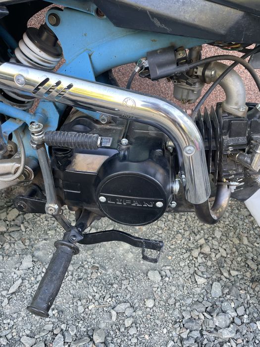 Cross 125cc in 4 timpi