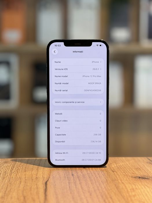 iPhone 12 Pro MAX 256Gb Blue/Baterie92%/Garantie 12 luni @atsgsm.ro
