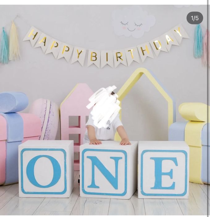 Кубики one машинка