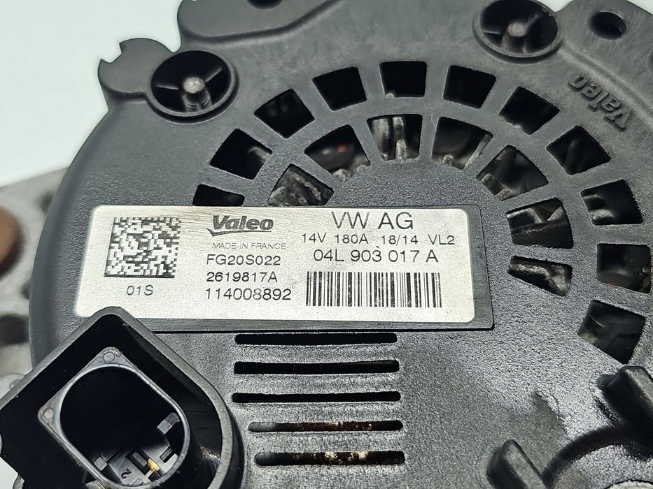 Alternator AUDI Q5 (8RB) [ Fabr 2008-2016] 04L903017A 2.0 TDI CNHA 140