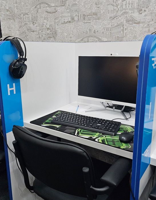 Avtomaktab / mock center uchun tayyor mebel va kompyuter