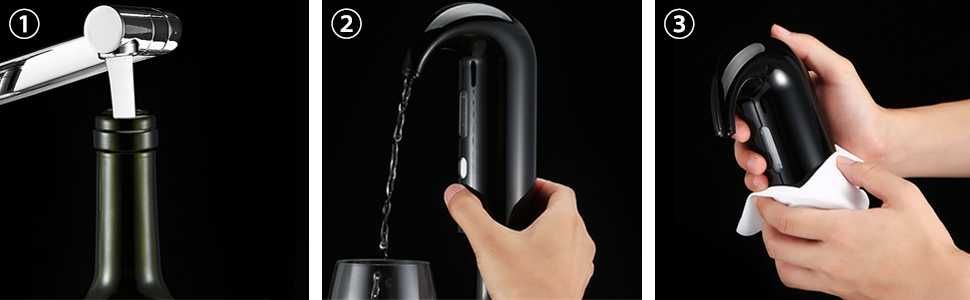 Професионален смарт аератор за вино Joqineer