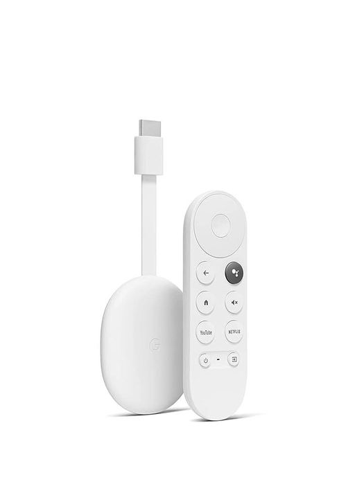 Google Chromecast TV, 4K, HDMI, Bluetooth, Wi-Fi, Alb