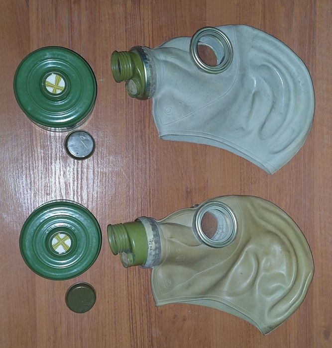 Военен противогаз с филтър-2,3,4.4