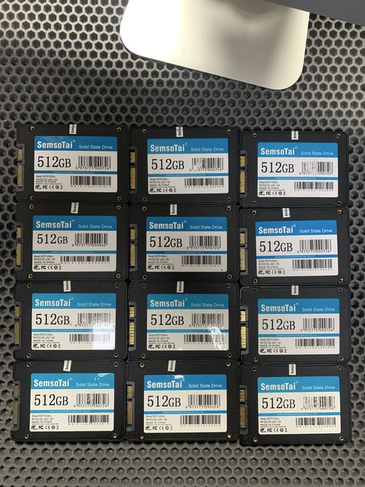 Ssd 512gb почти новые. Все 100%.