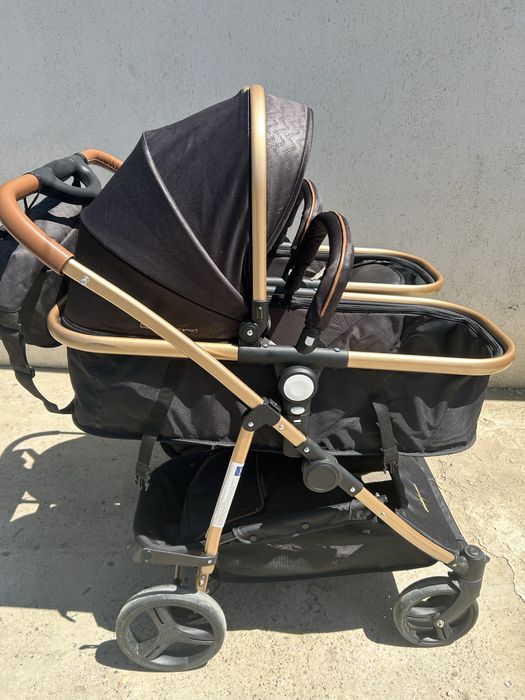 Căruț gemeni Chipolino duo smart  2 în 1