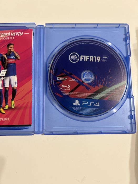 FIFA 19 PS4 диск