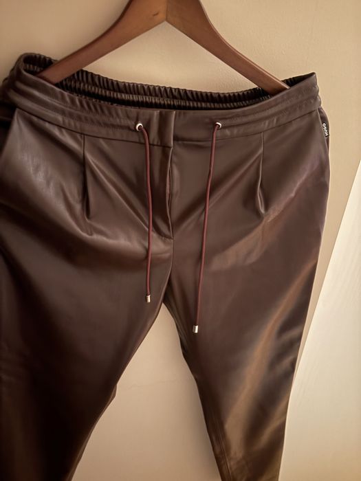 Дамски кожен панталон HUGO