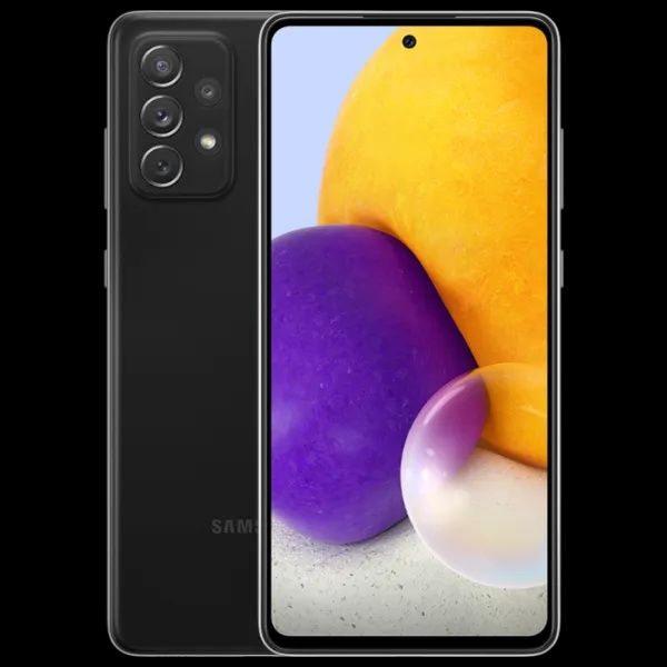 Samsung Galaxy A72 Black, 6,7", 128Gb