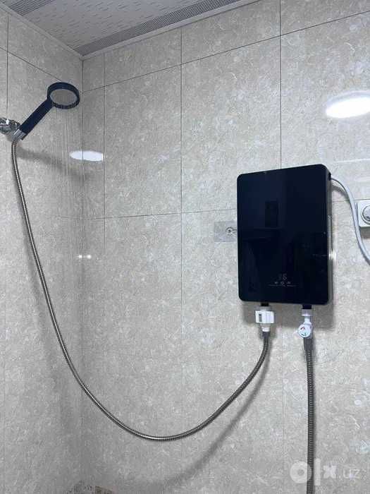 Проточный водонагреватель устанавливаеться за 5 минут есть доставка