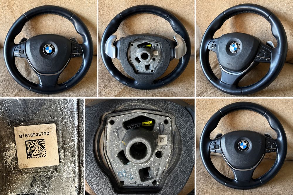 Volan BMW Sport cu padele și airbag original F30 F32 F20 F22 F10