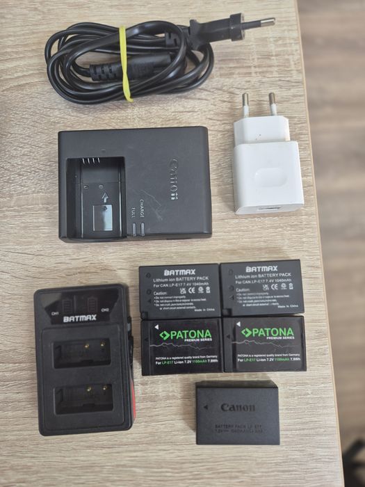 Aparat foto Canon eos R mirrorless + acumulatori si încărcător