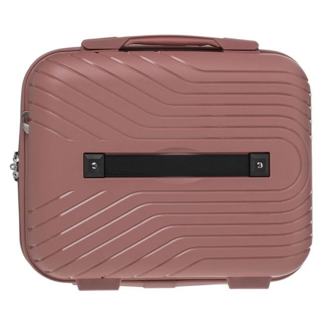 Розово куфарче за ръчен багаж