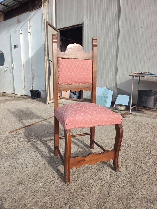 Vând scaune lemn masiv import Italia