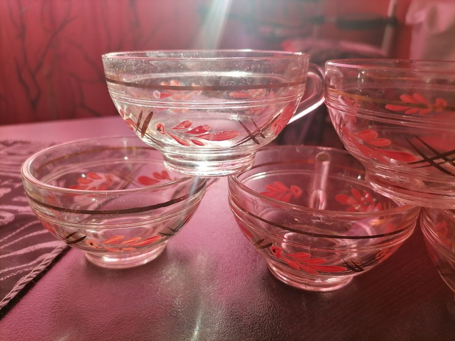 Стъклени термо чаши за кафе и чай