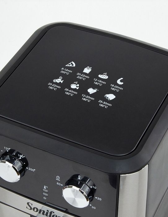 Новая Аерофритюрница 6 литр Аерогриль Sonifer SF-1017 Air Fryer!