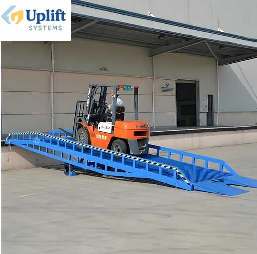 Подъёмник. Передвижная погрузочная рампа