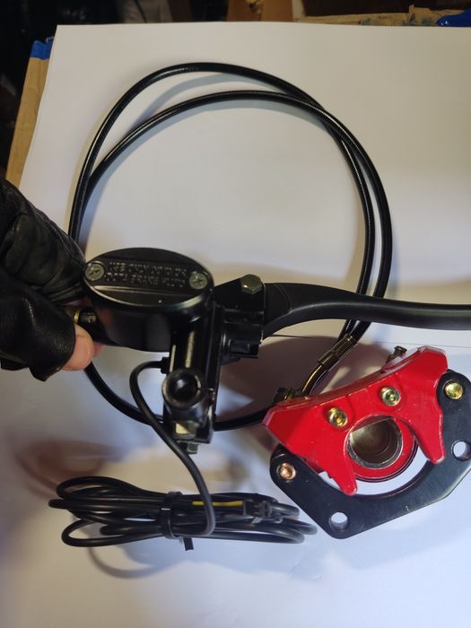 Maner frana trotineta scuter electric chopper citycoco spate model nou