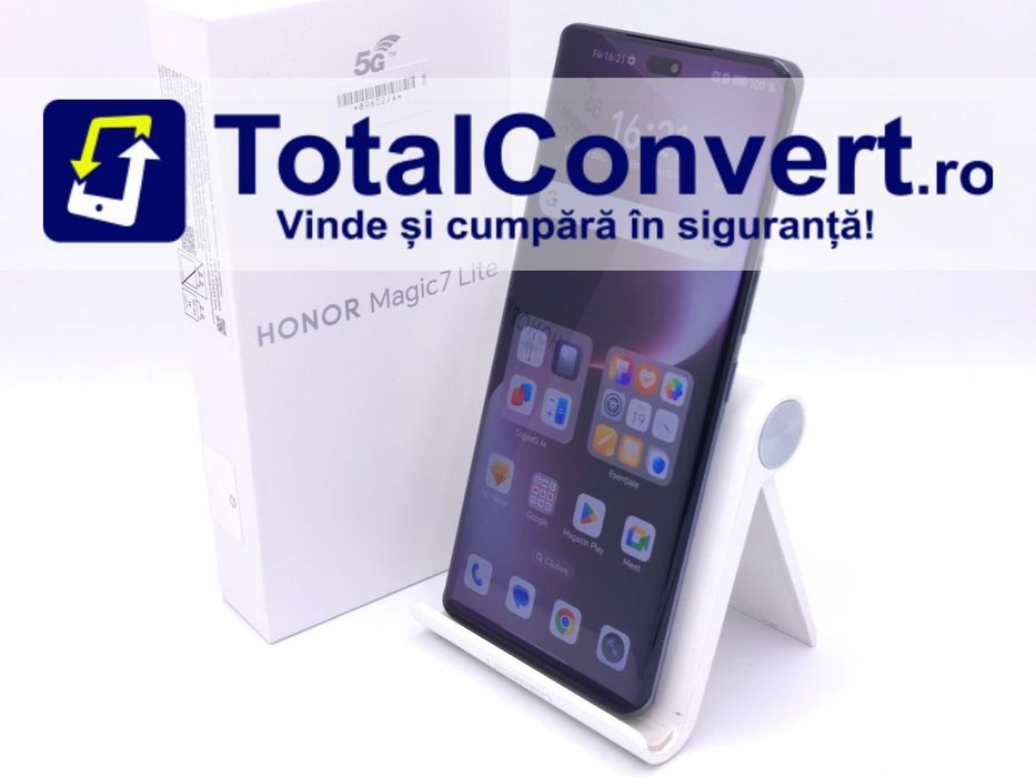 Honor Magic7 Lite 256GB Titanium Black 8GB, Garantie 24 luni | #D89602