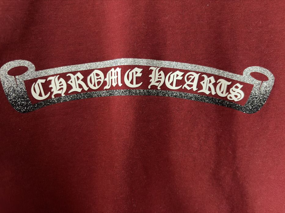 Tricou Chrome Hearts Visiniu