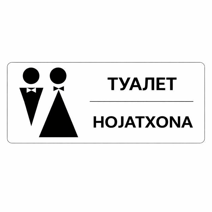 Табличка выход   220