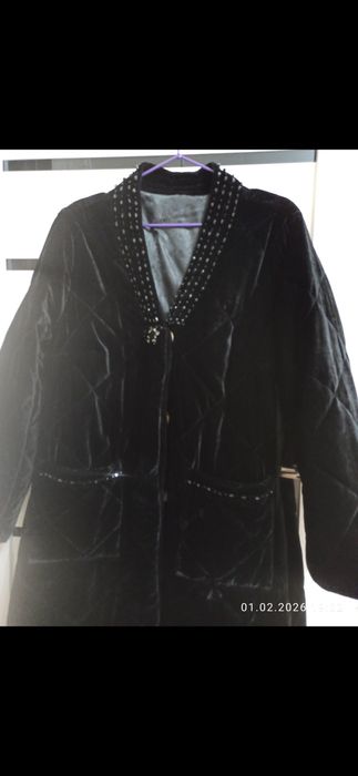 Бархатное платье