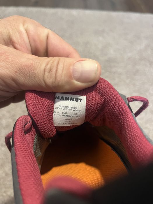 Mammut Ducan Low Gtx-дамски трекинг обувки